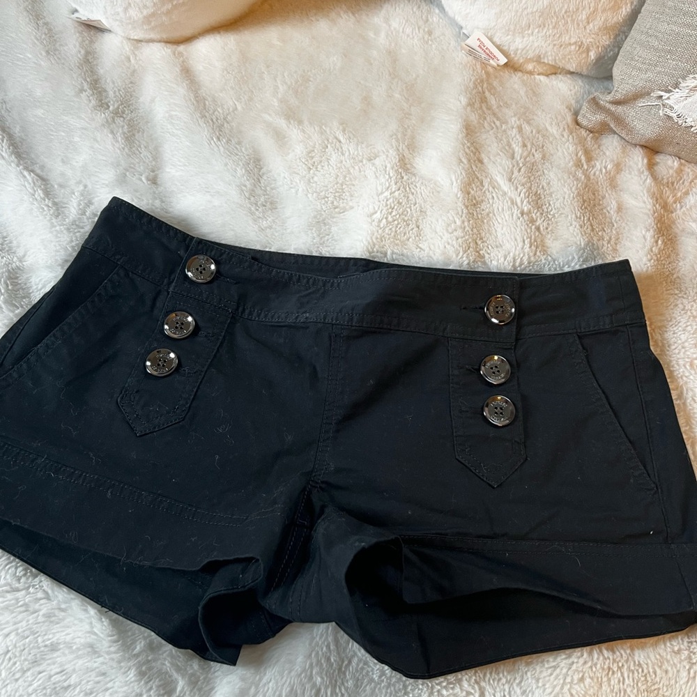 Express Black Shorts
